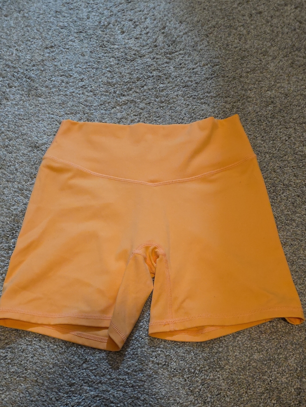 Paragon Fitwear Peach High-Rise Bike Shorts